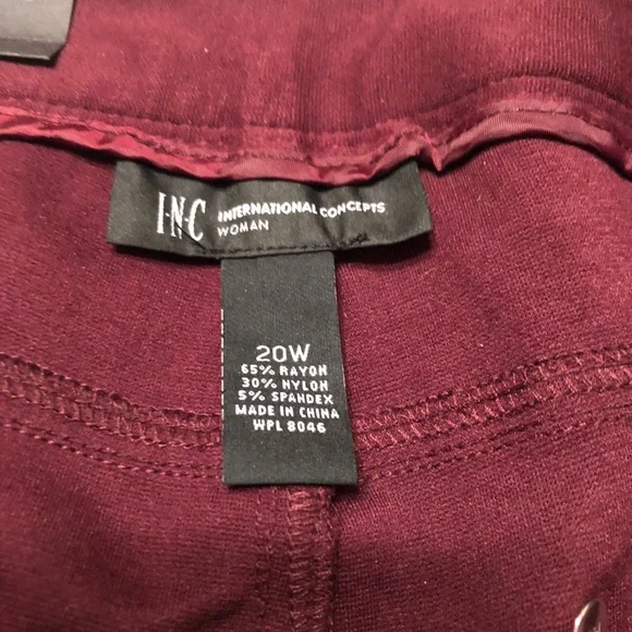 Inc skinny leg stretch slacks new with tags - Picture 3 of 3